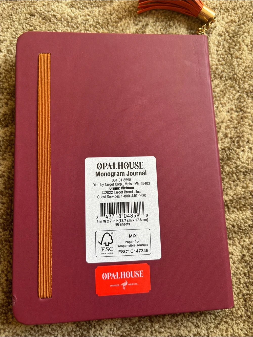 Opalhouse notebook bold